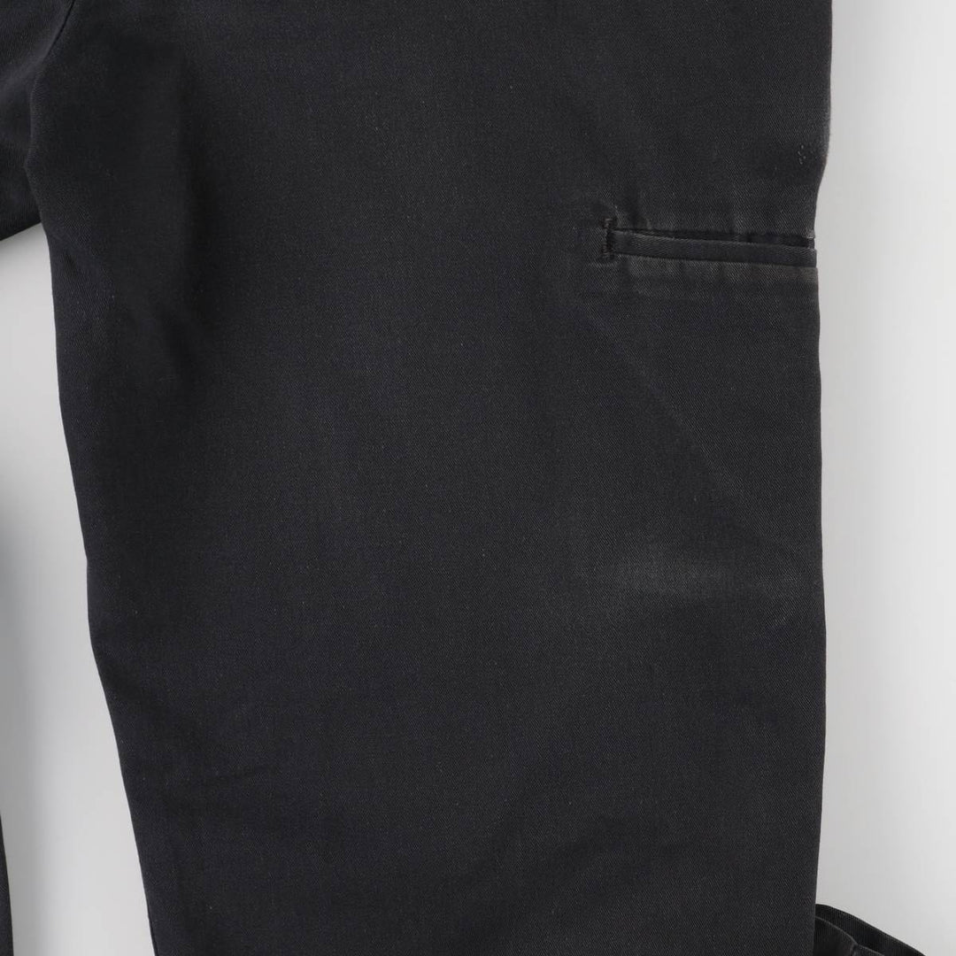 Dickies Regular Fit Work Pants Men's W35 equivalent polyester black type Vintage Second Hand