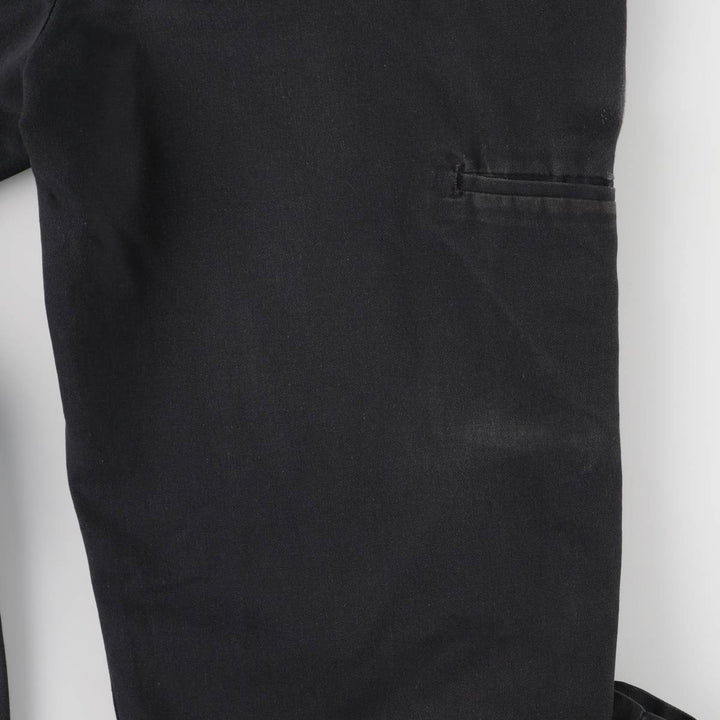 Dickies Regular Fit Work Pants Men's W35 equivalent polyester black type Vintage Second Hand