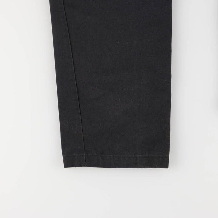 Dickies Regular Fit Work Pants Men's W35 equivalent polyester black type Vintage Second Hand