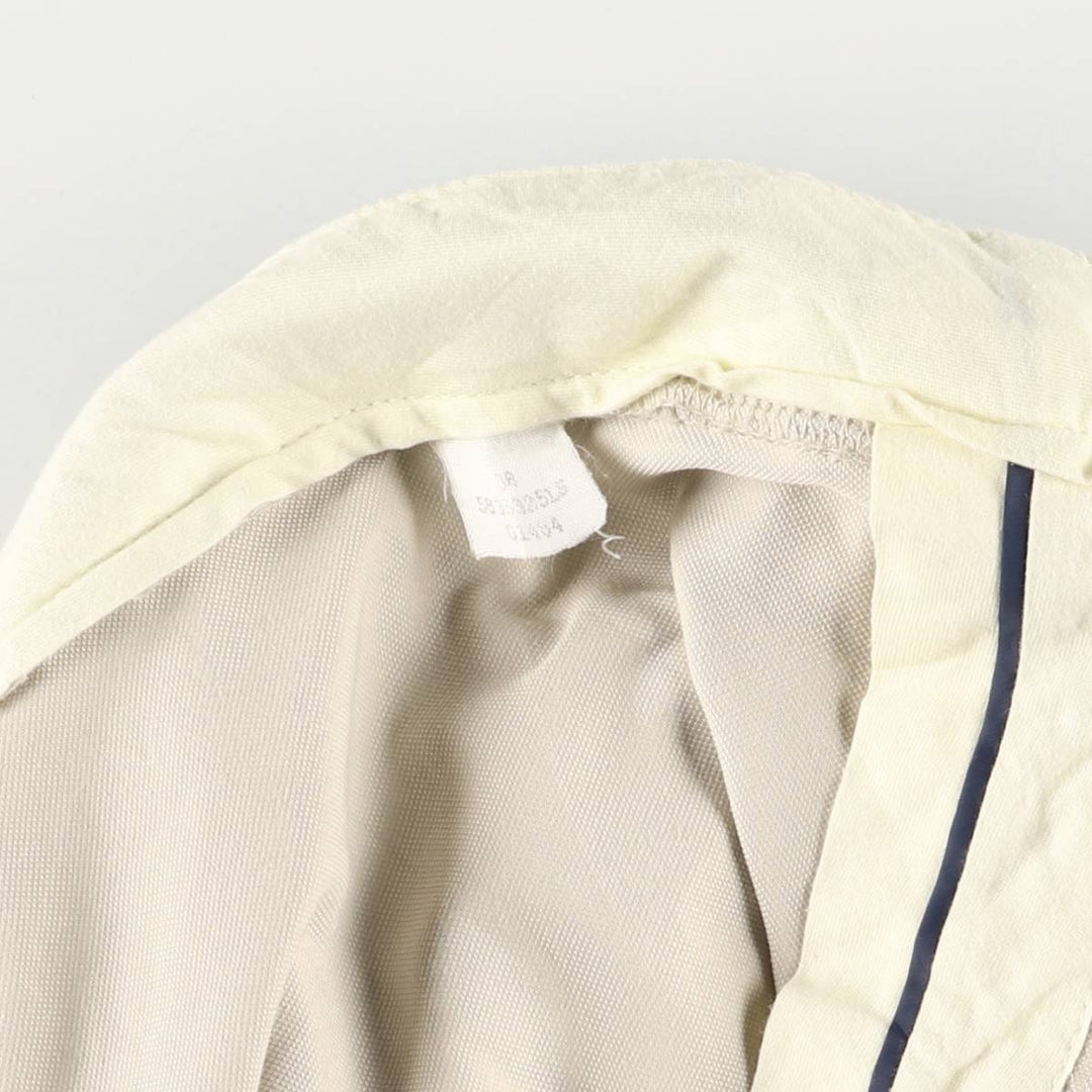 90'S Ralph Lauren POLO GOLF Two-pleat shorts, short pants, men's size W38, vintage polyester Beige type Vintage Second Hand