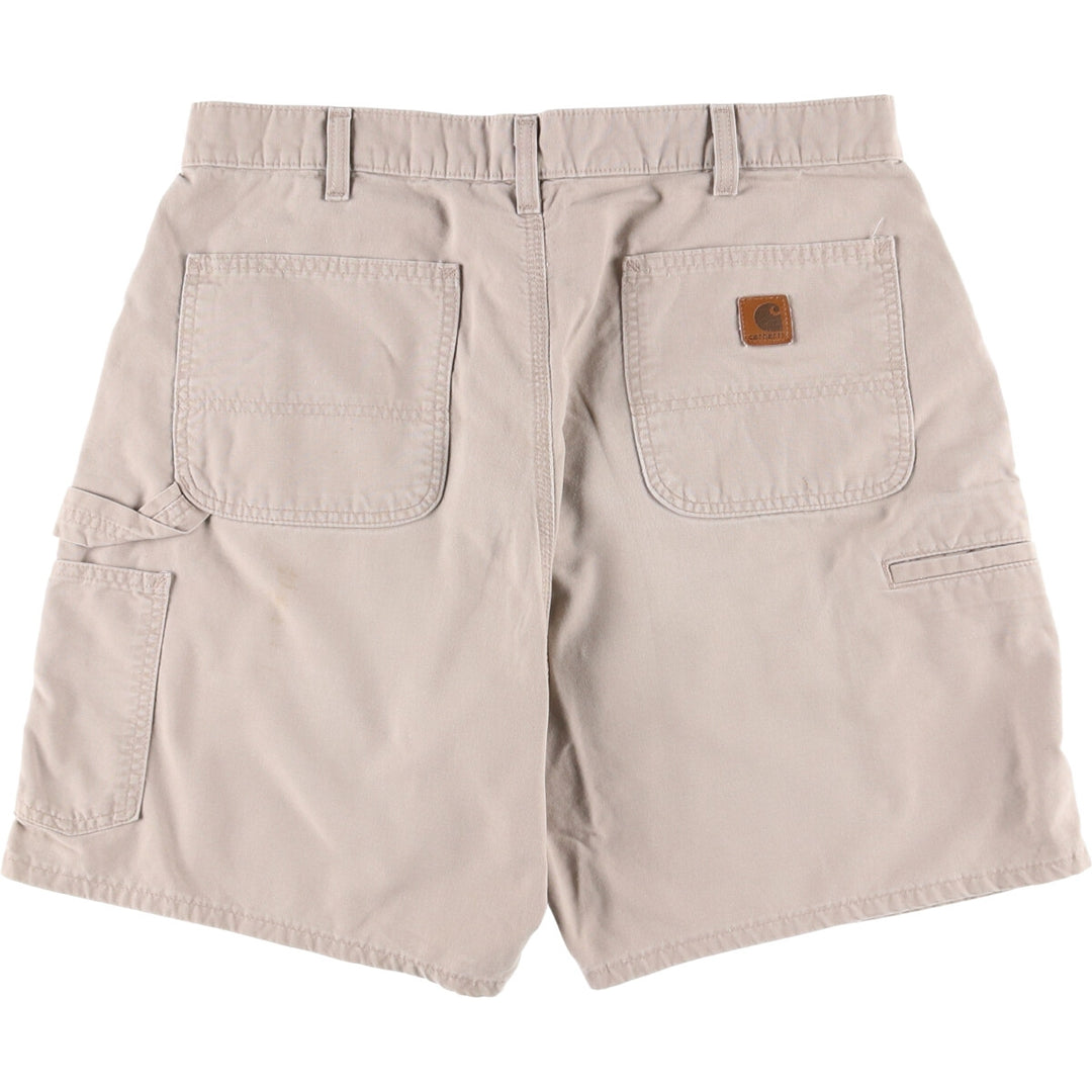 Carhartt Duck Painter Shorts, Shorts, Men's, W36 equivalent cotton Beige type Vintage Second Hand