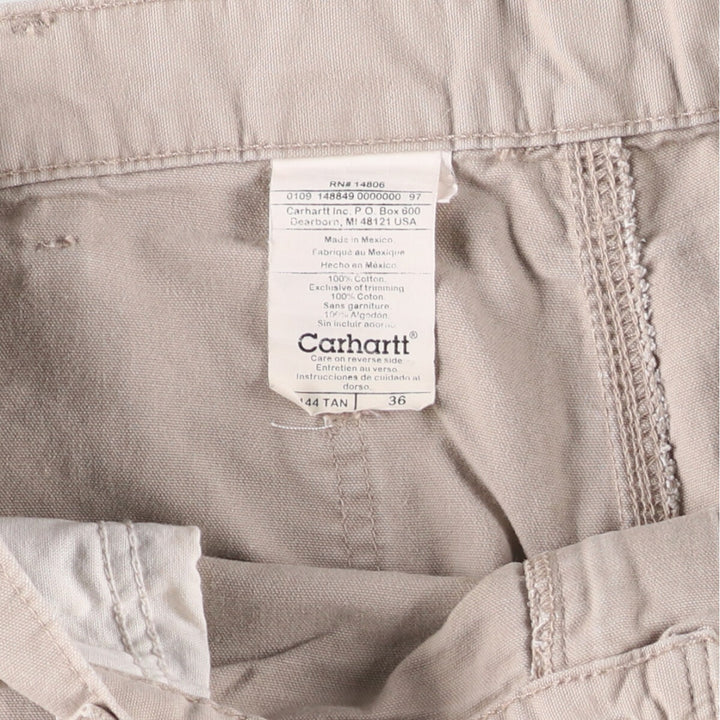 Carhartt Duck Painter Shorts, Shorts, Men's, W36 equivalent cotton Beige type Vintage Second Hand
