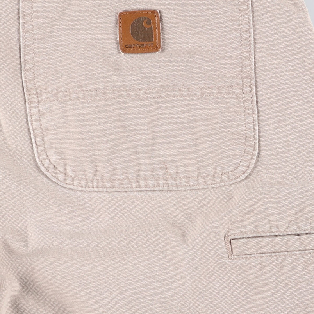 Carhartt Duck Painter Shorts, Shorts, Men's, W36 equivalent cotton Beige type Vintage Second Hand