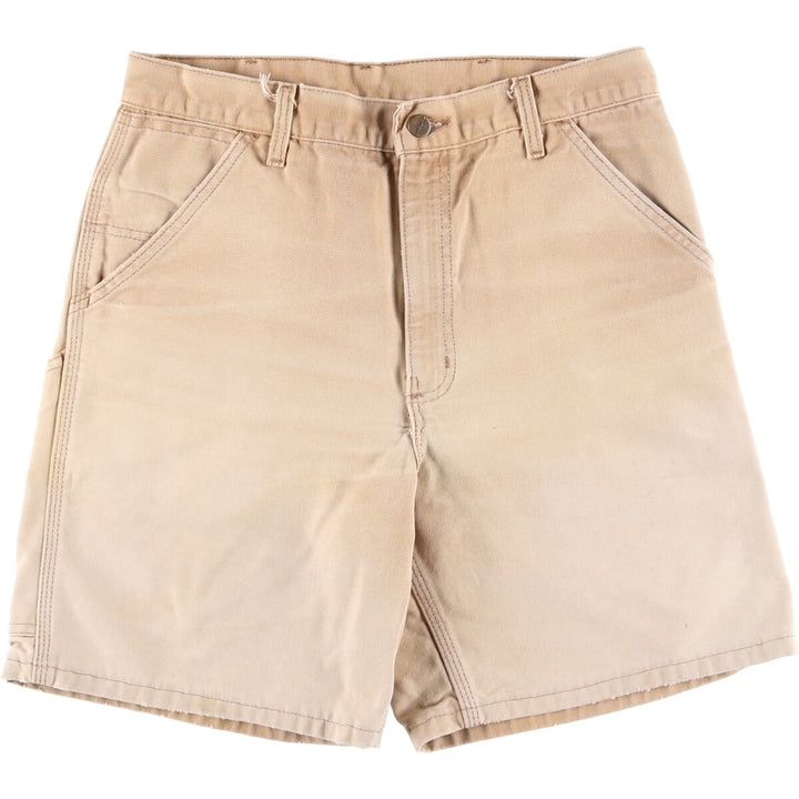 Carhartt Duck Painter Shorts, Shorts, Men's, W32 equivalent unclear Beige type Vintage Second Hand
