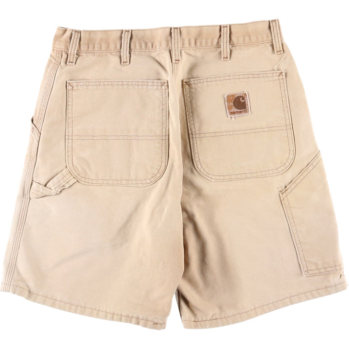 Carhartt Duck Painter Shorts, Shorts, Men's, W32 equivalent unclear Beige type Vintage Second Hand