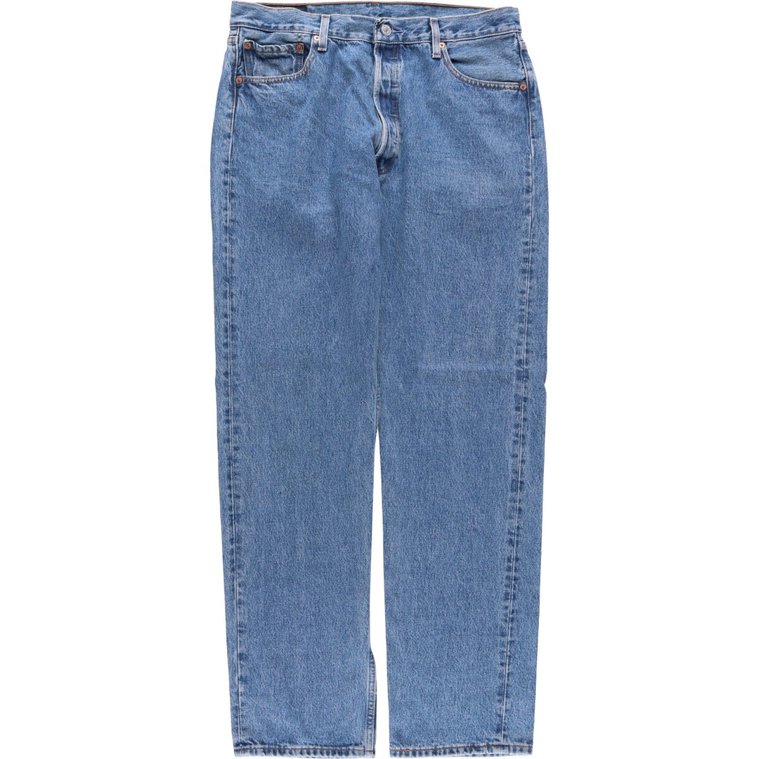 00'S Levi's 501-0193 Straight Denim Pants for Men, W35 cotton blue type Vintage Second Hand