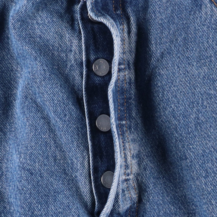 00'S Levi's 501-0193 Straight Denim Pants for Men, W35 cotton blue type Vintage Second Hand