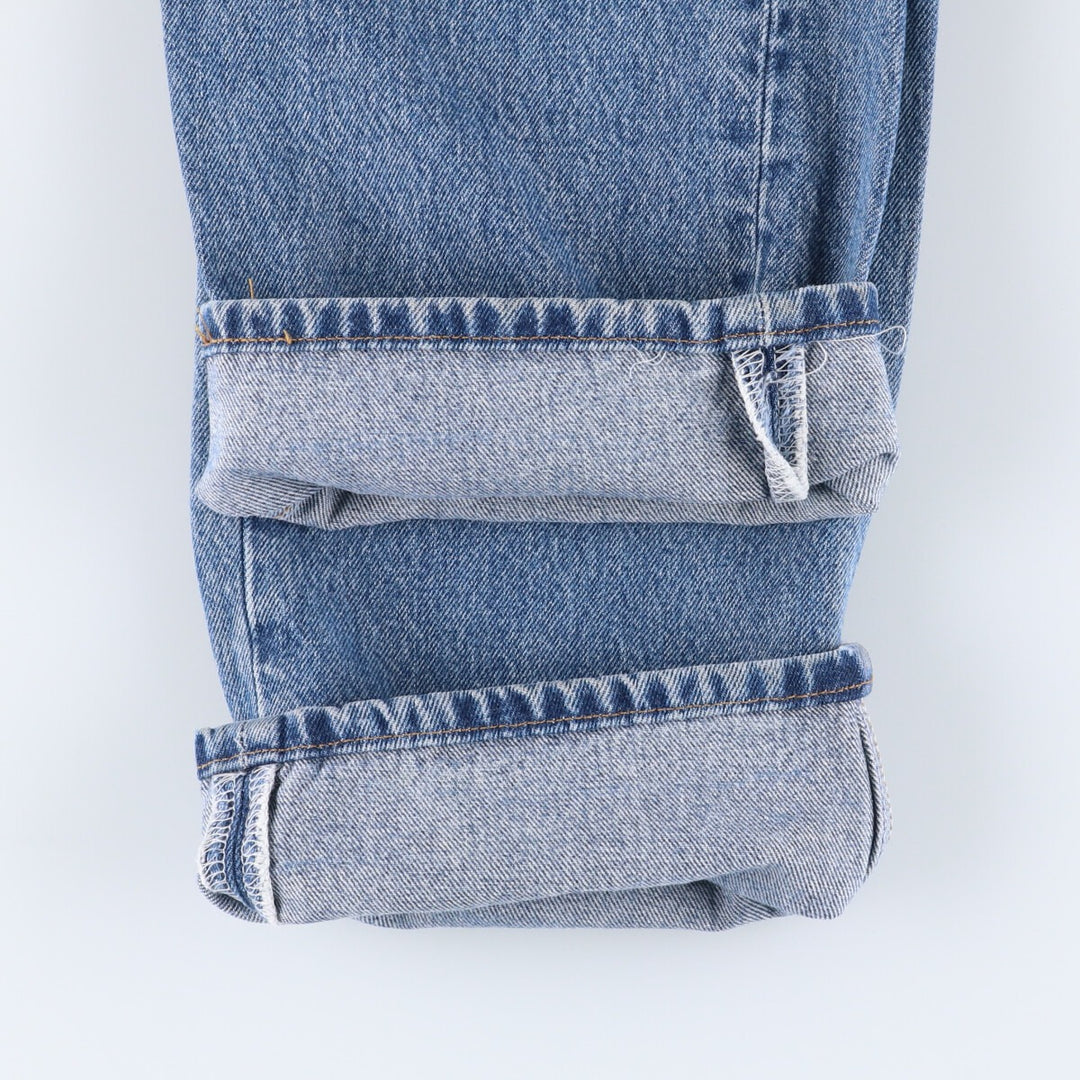00'S Levi's 501-0193 Straight Denim Pants for Men, W35 cotton blue type Vintage Second Hand