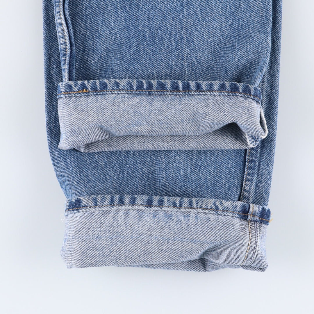00'S Levi's 501-0193 Straight Denim Pants for Men, W35 cotton blue type Vintage Second Hand