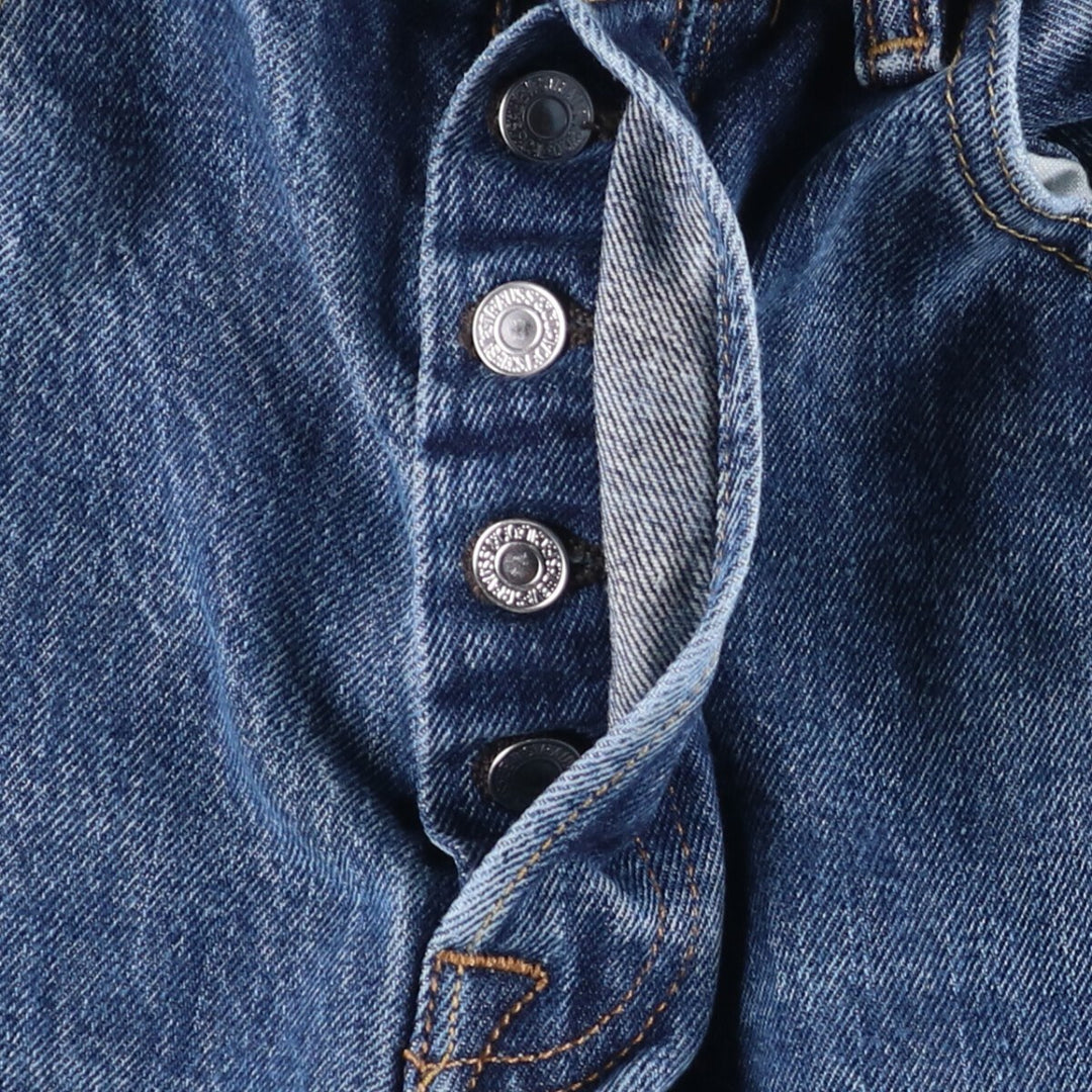 Levi's 501 straight denim pants for men, size W33 cotton blue type Vintage Second Hand