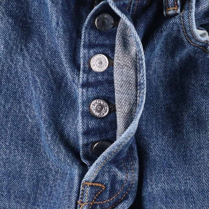 Levi's 501 straight denim pants for men, size W33 cotton blue type Vintage Second Hand