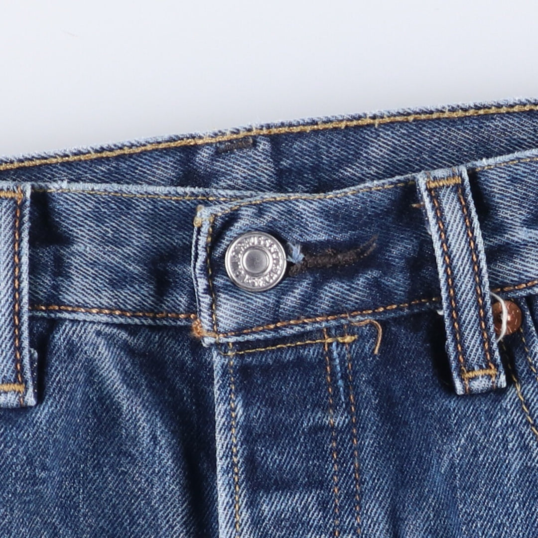 Levi's 501 straight denim pants for men, size W33 cotton blue type Vintage Second Hand
