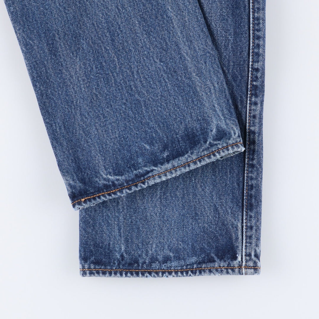 Levi's 501 straight denim pants for men, size W33 cotton blue type Vintage Second Hand