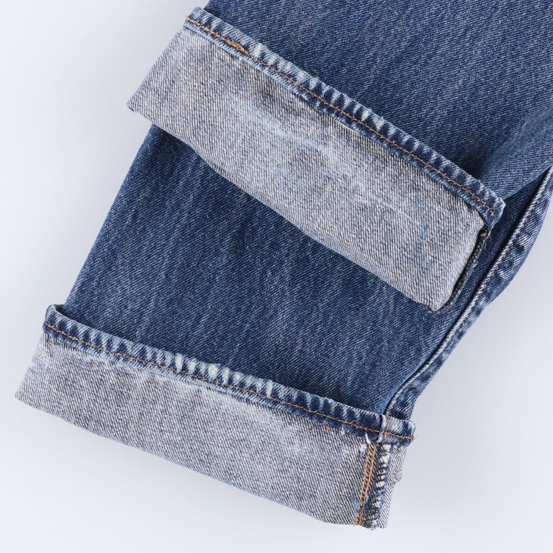 Levi's 501 straight denim pants for men, size W33 cotton blue type Vintage Second Hand