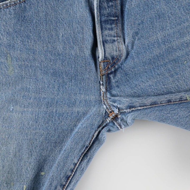 Levi's 501 straight denim pants for men, size W35 cotton blue type Vintage Second Hand