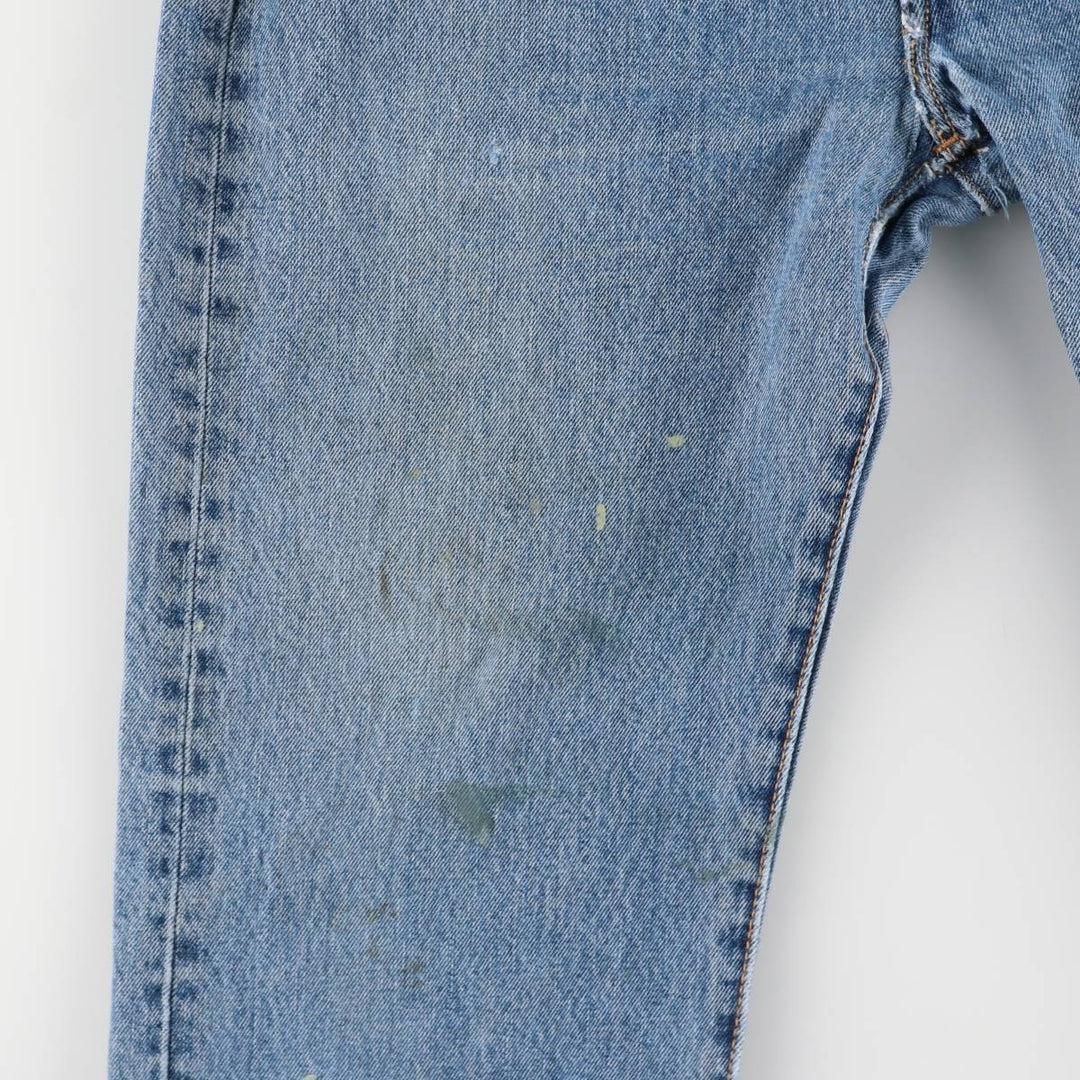 Levi's 501 straight denim pants for men, size W35 cotton blue type Vintage Second Hand