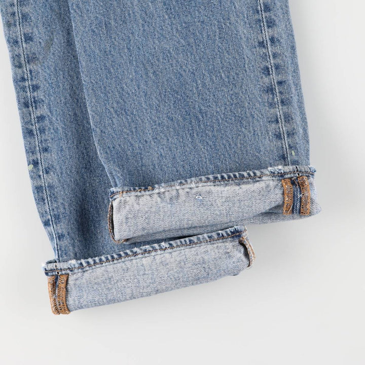Levi's 501 straight denim pants for men, size W35 cotton blue type Vintage Second Hand