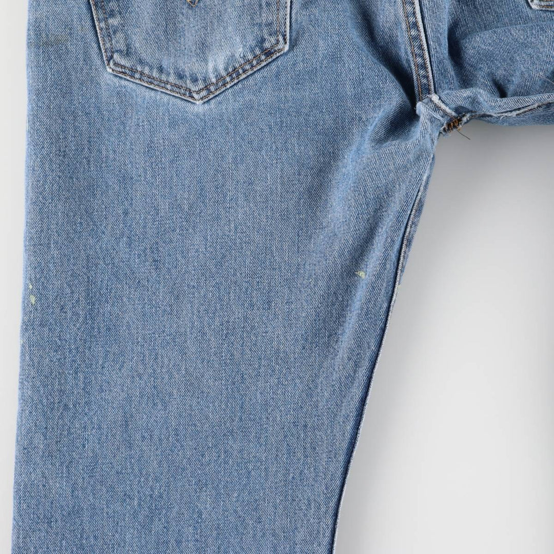 Levi's 501 straight denim pants for men, size W35 cotton blue type Vintage Second Hand