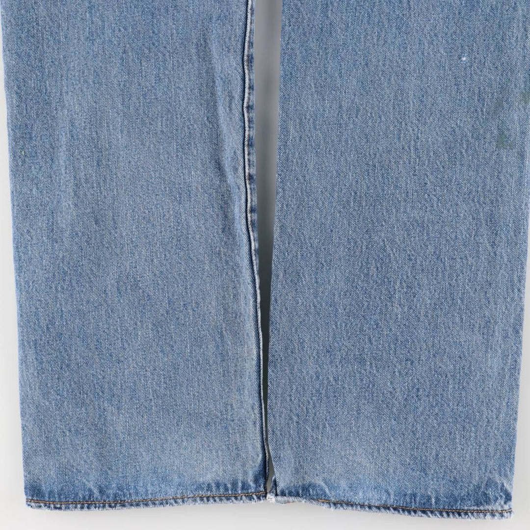 Levi's 501 straight denim pants for men, size W35 cotton blue type Vintage Second Hand