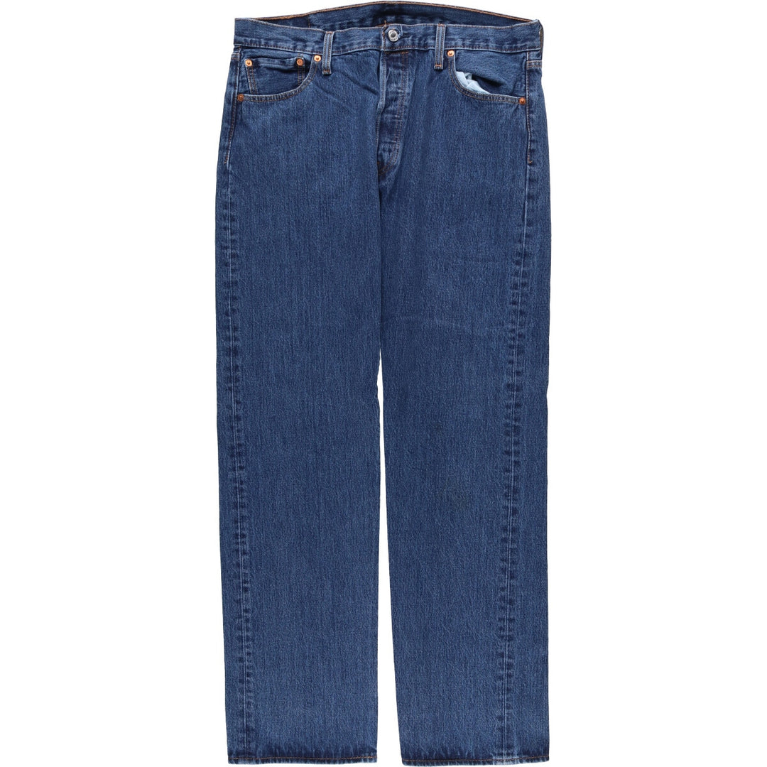 Levi's 501 straight denim pants for men, size W36 cotton blue type Vintage Second Hand