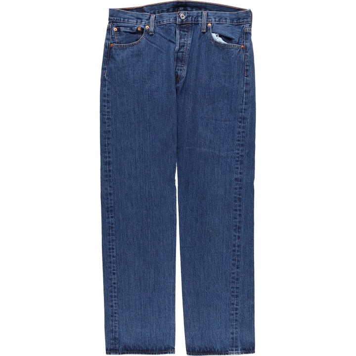 Levi's 501 straight denim pants for men, size W36 cotton blue type Vintage Second Hand