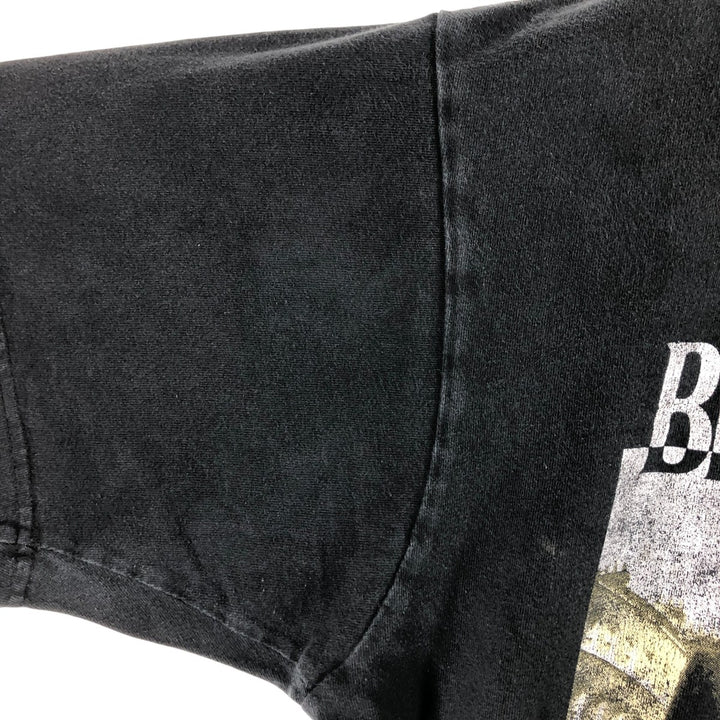 THE BEATLES The Beatles Band T-shirt Band T Men's L size cotton black type Vintage Second Hand