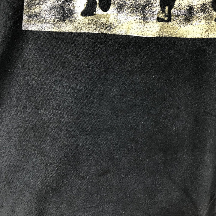 THE BEATLES The Beatles Band T-shirt Band T Men's L size cotton black type Vintage Second Hand