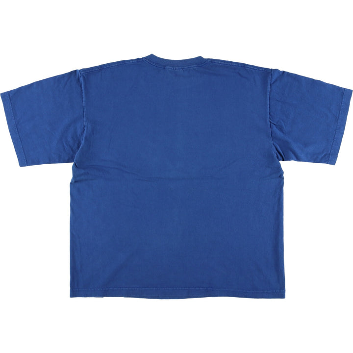90'S TEE JAYS Dragon Pattern Print T-shirt Men's XL Vintage unclear blue type Vintage Second Hand