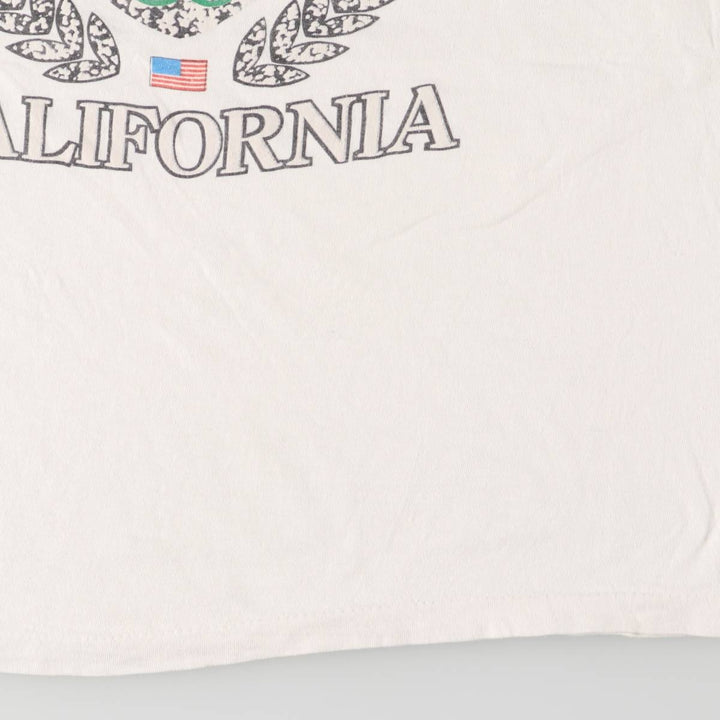 90'S Vintage Printed T-Shirt, Men's Size L cotton white type Vintage Second Hand