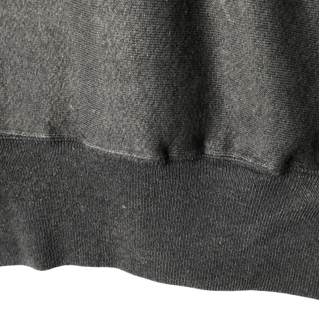 Donna Karan New York DKNY Jeans Sweatshirt Pullover Hoodie, Made in USA, Men's XL cotton black type Vintage Second Hand