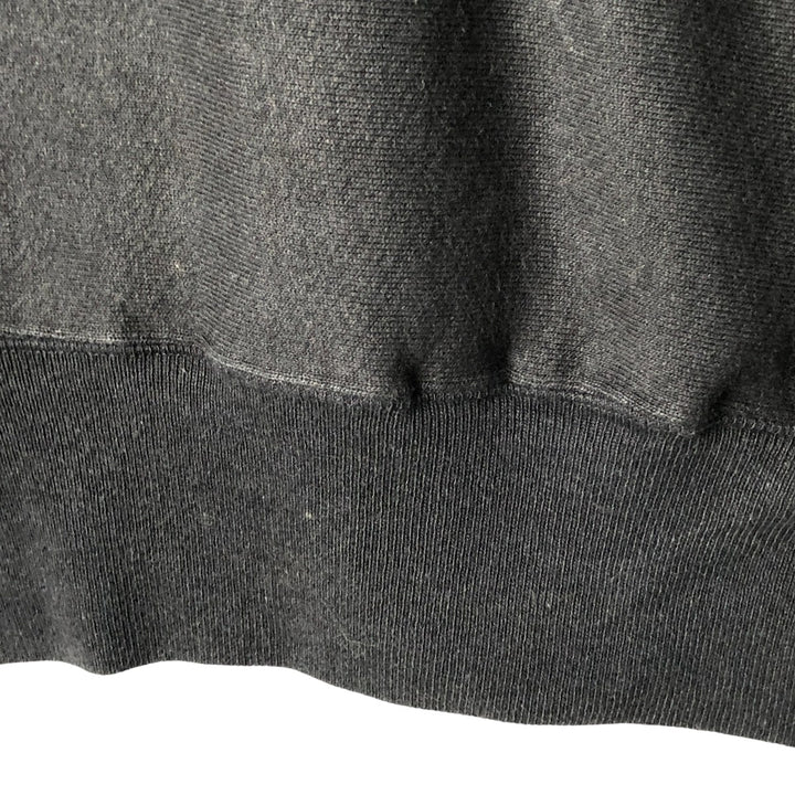 Donna Karan New York DKNY Jeans Sweatshirt Pullover Hoodie, Made in USA, Men's XL cotton black type Vintage Second Hand