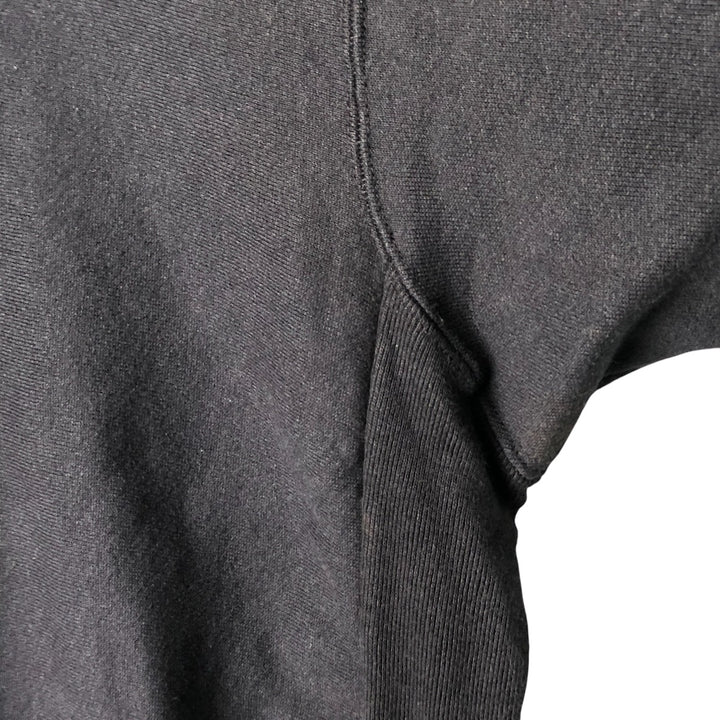 Donna Karan New York DKNY Jeans Sweatshirt Pullover Hoodie, Made in USA, Men's XL cotton black type Vintage Second Hand