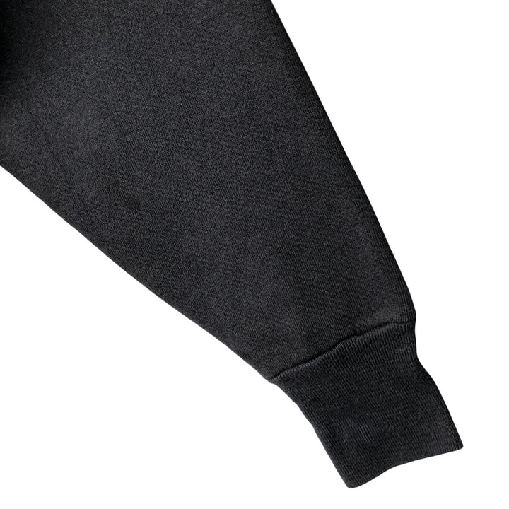 Donna Karan New York DKNY Jeans Sweatshirt Pullover Hoodie, Made in USA, Men's XL cotton black type Vintage Second Hand