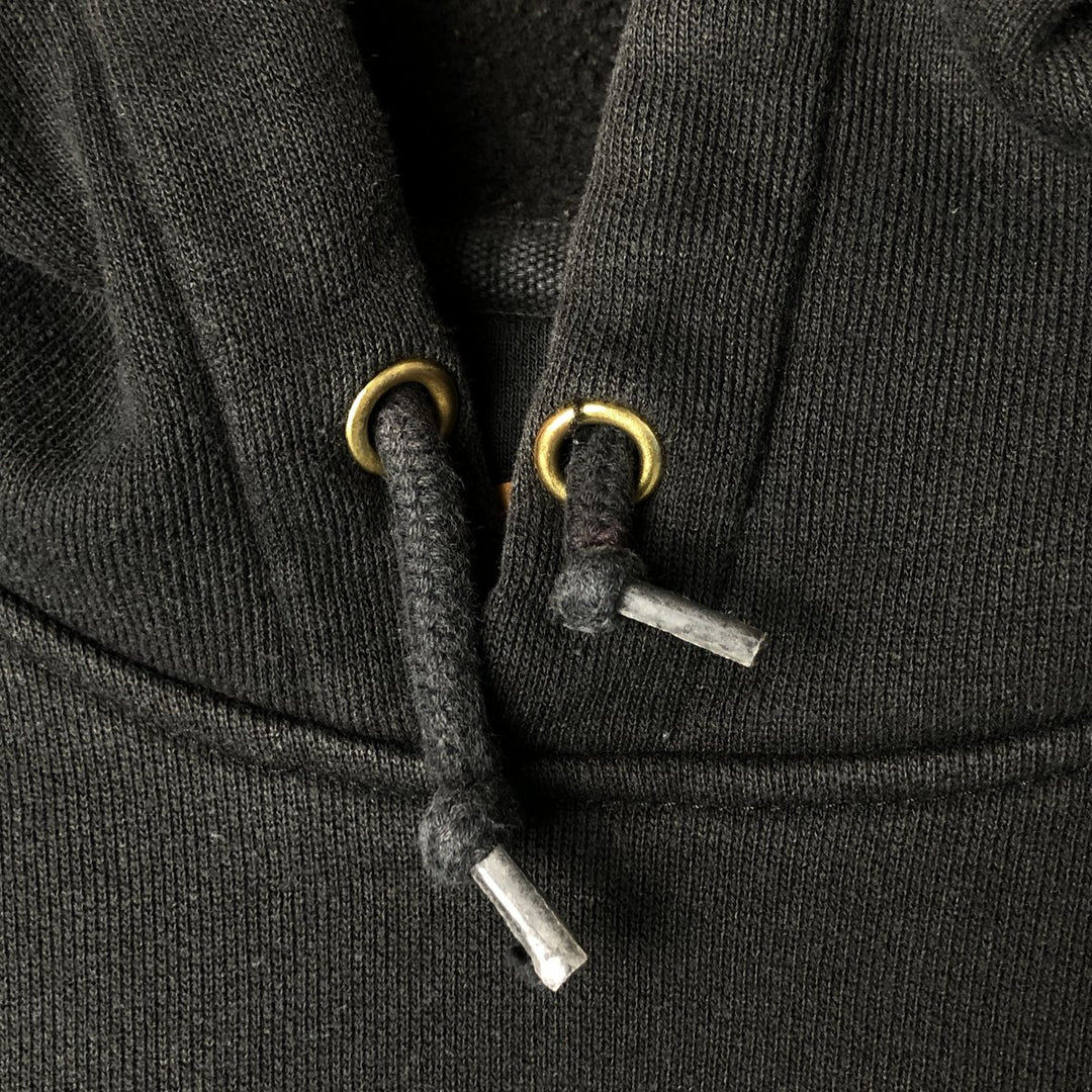 Carhartt ORIGINAL FIT sweatshirt pullover hoodie, men's XL size cotton black type Vintage Second Hand