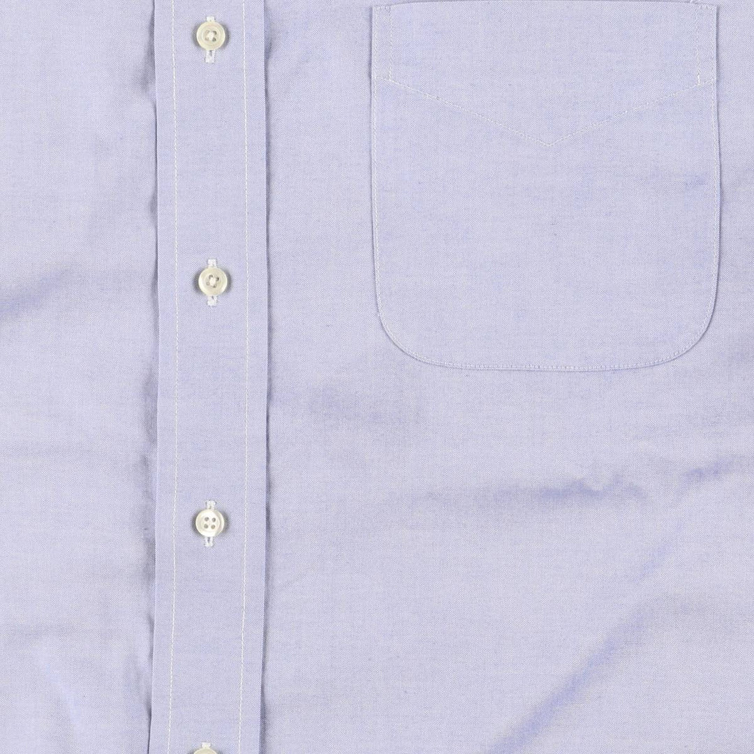 Brooks Brothers Est.1818 Long Sleeve Cotton Shirt, Men's Medium cotton blue type Vintage Second Hand