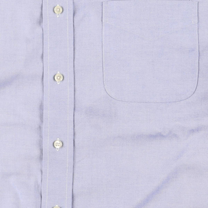 Brooks Brothers Est.1818 Long Sleeve Cotton Shirt, Men's Medium cotton blue type Vintage Second Hand