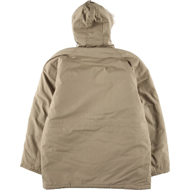 Vintage 1980'S ARCTIC PARKA, N-3B style military flight jacket, men's size M unclear Beige type Vintage Second Hand