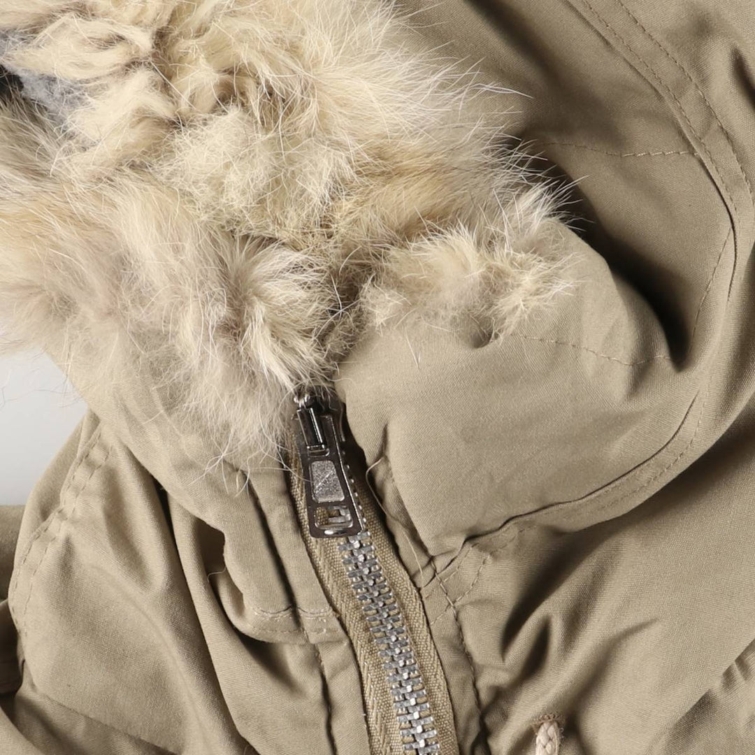 Vintage 1980'S ARCTIC PARKA, N-3B style military flight jacket, men's size M unclear Beige type Vintage Second Hand