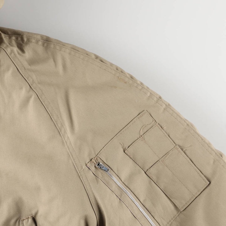 Vintage 1980'S ARCTIC PARKA, N-3B style military flight jacket, men's size M unclear Beige type Vintage Second Hand