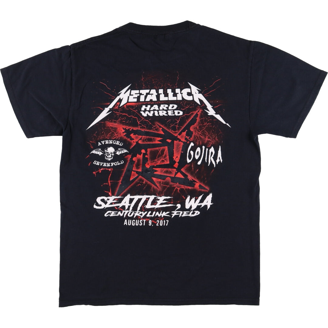 Bravado METALLICA Band T-shirt, Band T, Men's S size unclear black type Vintage Second Hand