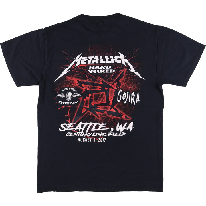 Bravado METALLICA Band T-shirt, Band T, Men's S size unclear black type Vintage Second Hand