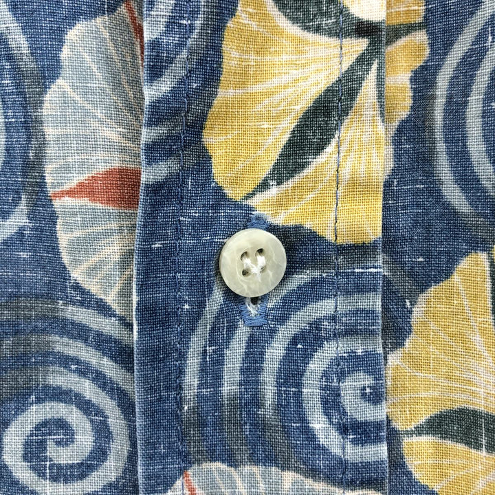 90'S Reyn Spooner REYNSPOONER Swimsuit Tag Floral Aloha Shirt Box Shirt Men's Size L Vintage unknown blue type Vintage Second Hand
