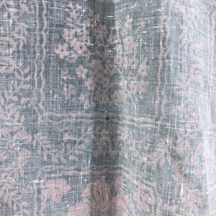 90'S Reyn Spooner Swimsuit Tag Bikini Tag All-over Print Pullover Button-down Hawaiian Aloha Shirt Box Shirt cotton gray type Vintage Second Hand
