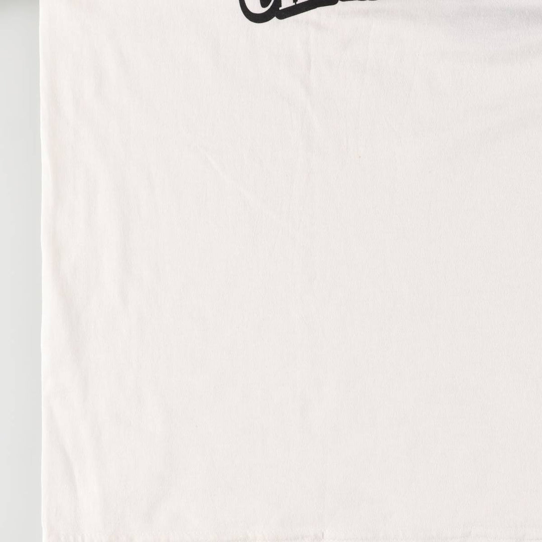 90'S EXPRESS HARDEE'S Hardy's Advertising T-shirt Made in USA Men's L Vintage cotton white type Vintage Second Hand