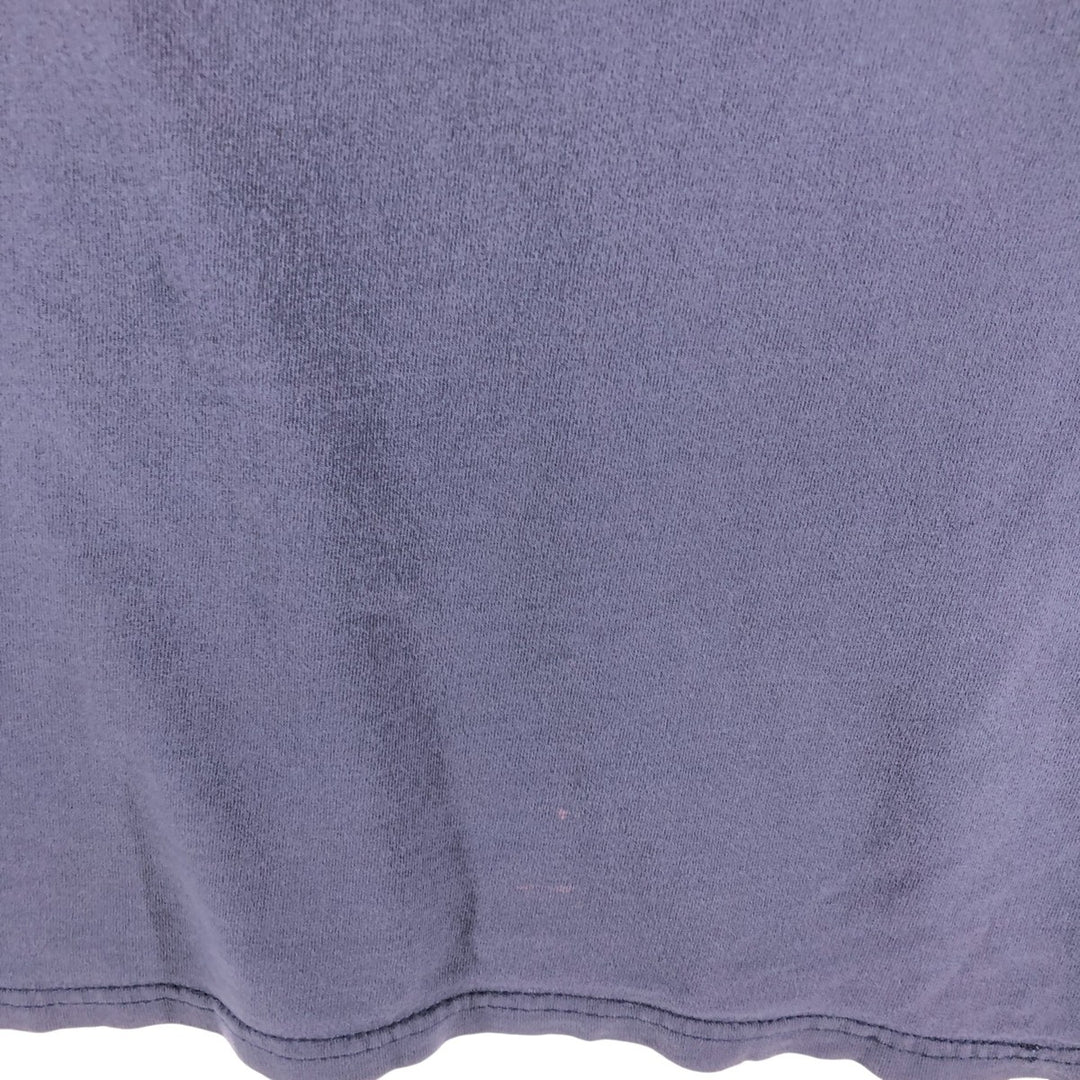 00'S Delta MLB New York Yankees Logo T-shirt Made in USA Men's XL cotton navy blue type Vintage Second Hand