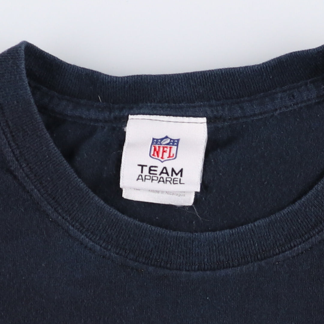 NFL PITTSBURGH STEELERS Pittsburgh Steelers Logo Print T-Shirt Men's XL cotton black type Vintage Second Hand