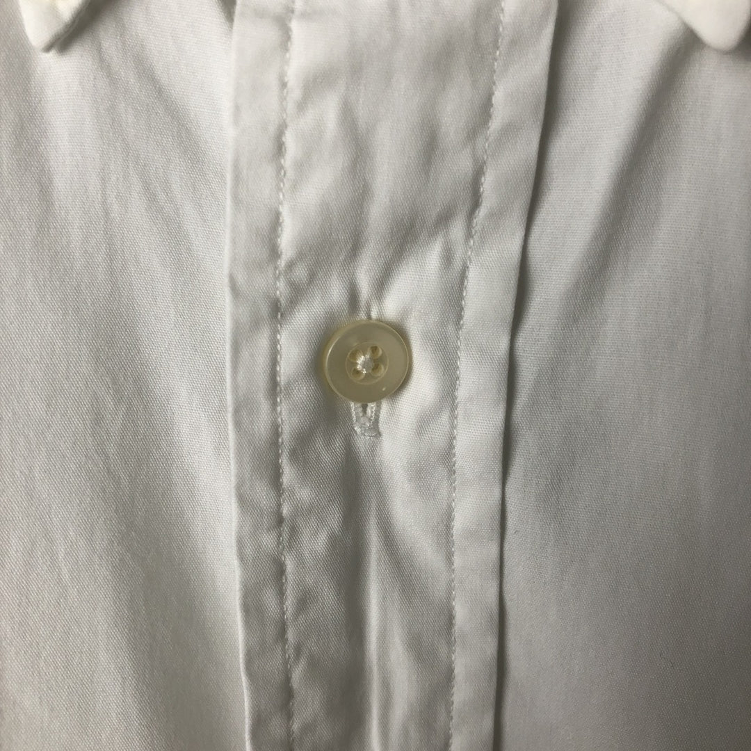Ralph Lauren POLO by Ralph Lauren ELLINGTON short sleeve button down shirt, men's size L cotton white type Vintage Second Hand