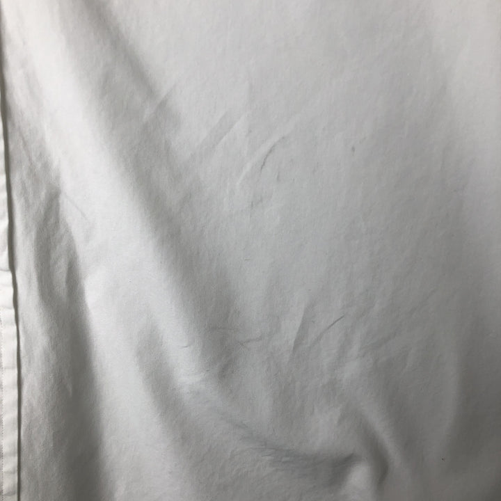 Ralph Lauren POLO by Ralph Lauren ELLINGTON short sleeve button down shirt, men's size L cotton white type Vintage Second Hand