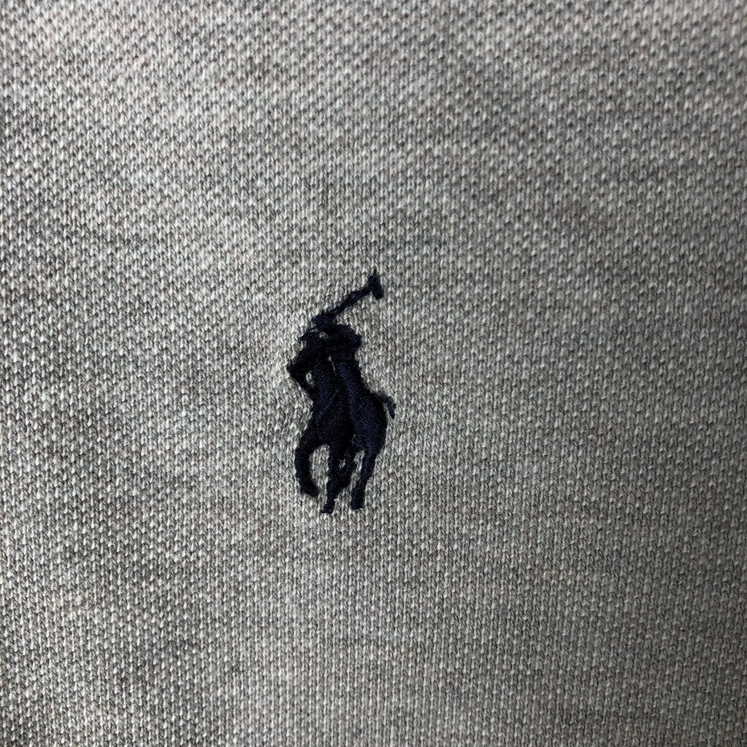 Ralph Lauren POLO by Ralph Lauren short sleeve polo shirt, men's size M cotton gray type Vintage Second Hand