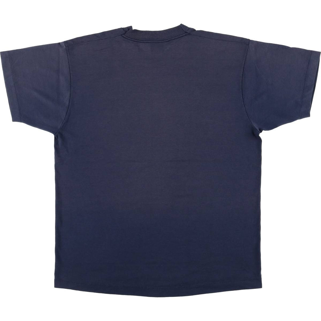 90'S Screen Stars Captain's Gallery Advertising T-shirt Made in USA Men's XL Vintage cotton navy blue type Vintage Second Hand